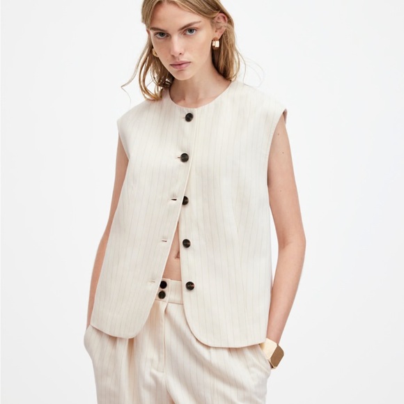 All Saints Payton Vest - Picture 3 of 14